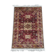 Handmade wool and silk carpet Kazakhstan 204x126 cm