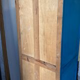 Old low buffet 2 doors in natural wood