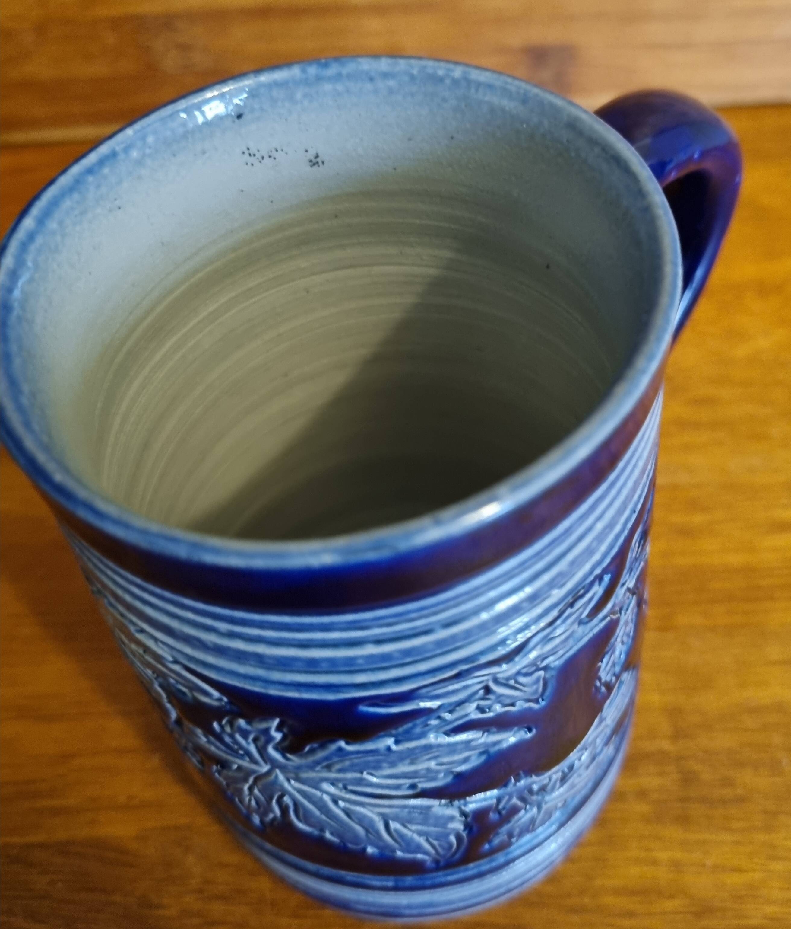 Salt-glazed stoneware mug from Alsace Krumeich-Remmy Betschdorf