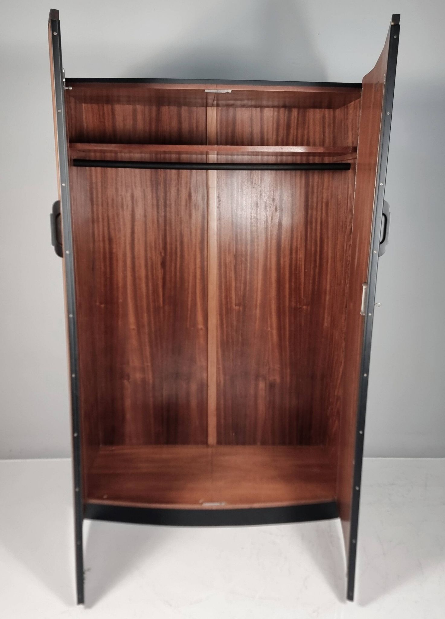 Art Deco Walnut Wardrobe by Jindrich Halabala, 1940s