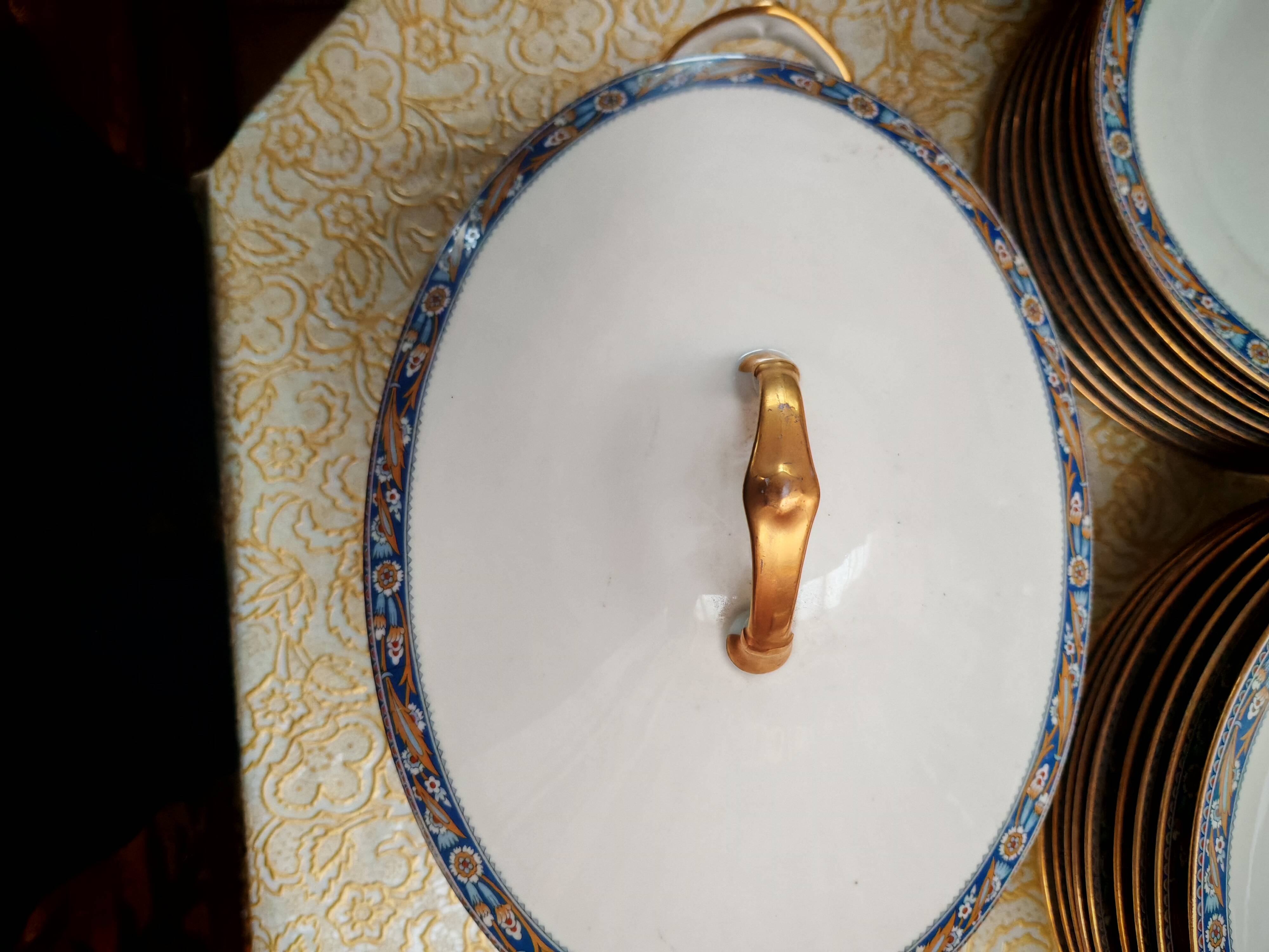 Limoges porcelain service