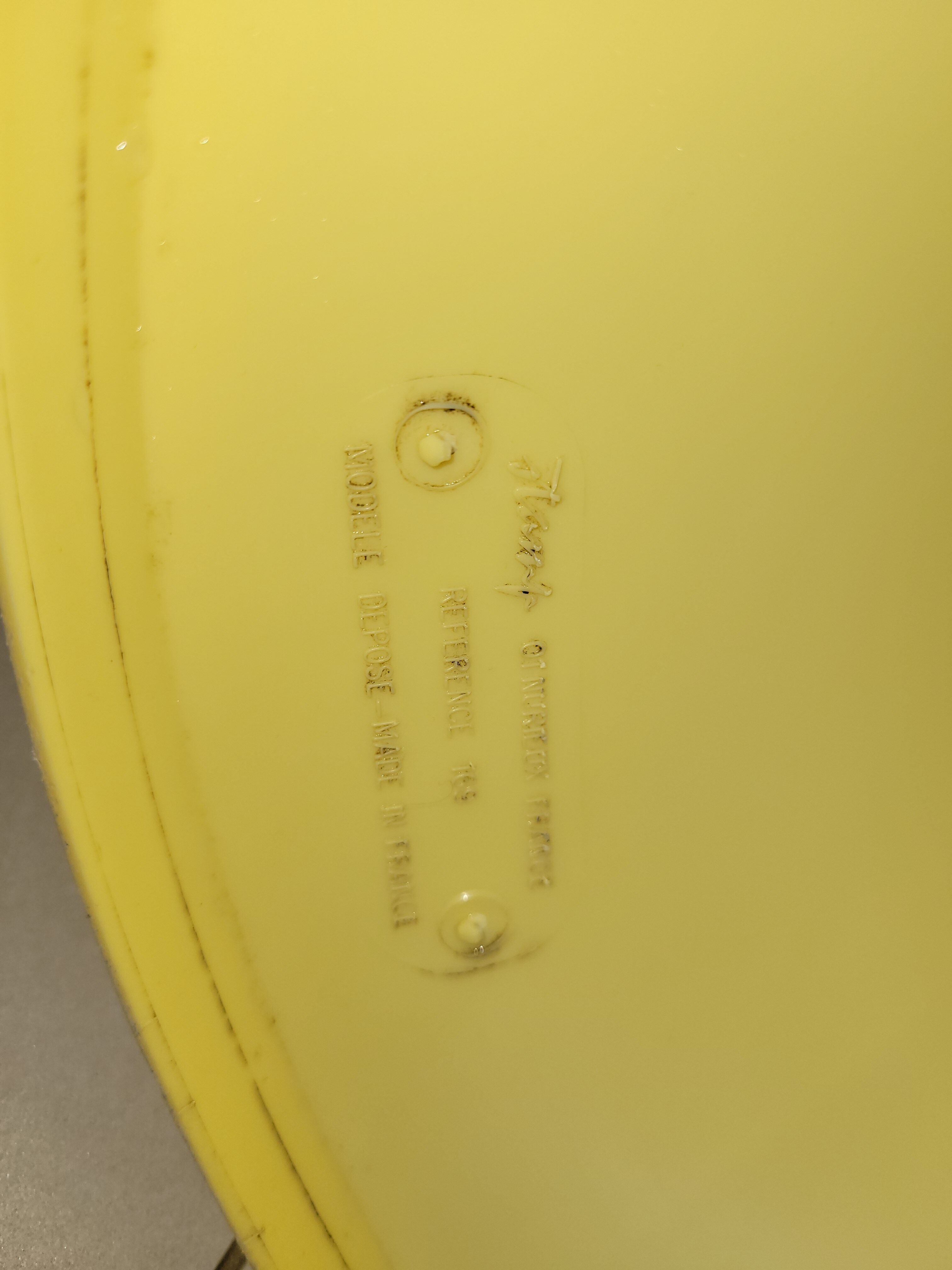 Vintage tam tam stamp stool