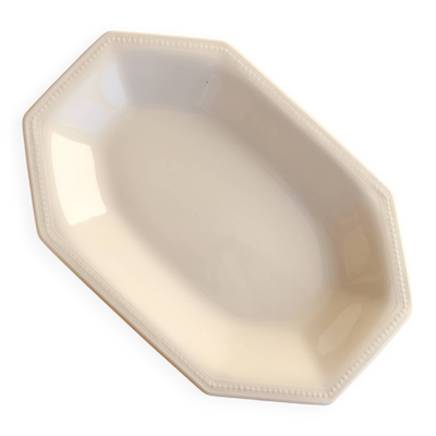 Ravier vintage porcelaine anglaise Johnson Brothers modèle Perle