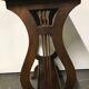 Side lyre table