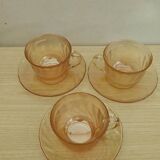 Arcoroc cups with saucers