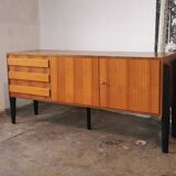 Vintage sideboard, walnut veneer