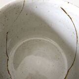 Speckled glazed stoneware soup tureen, Stoneware from the Marais.