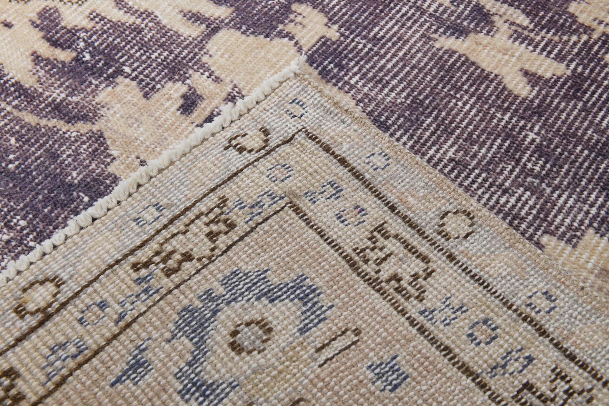 7x9 Navy Blue & Beige Classic Persian Rug, 202x282Cm SK 20114