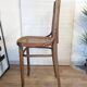 High cane bistro chair and curved wood