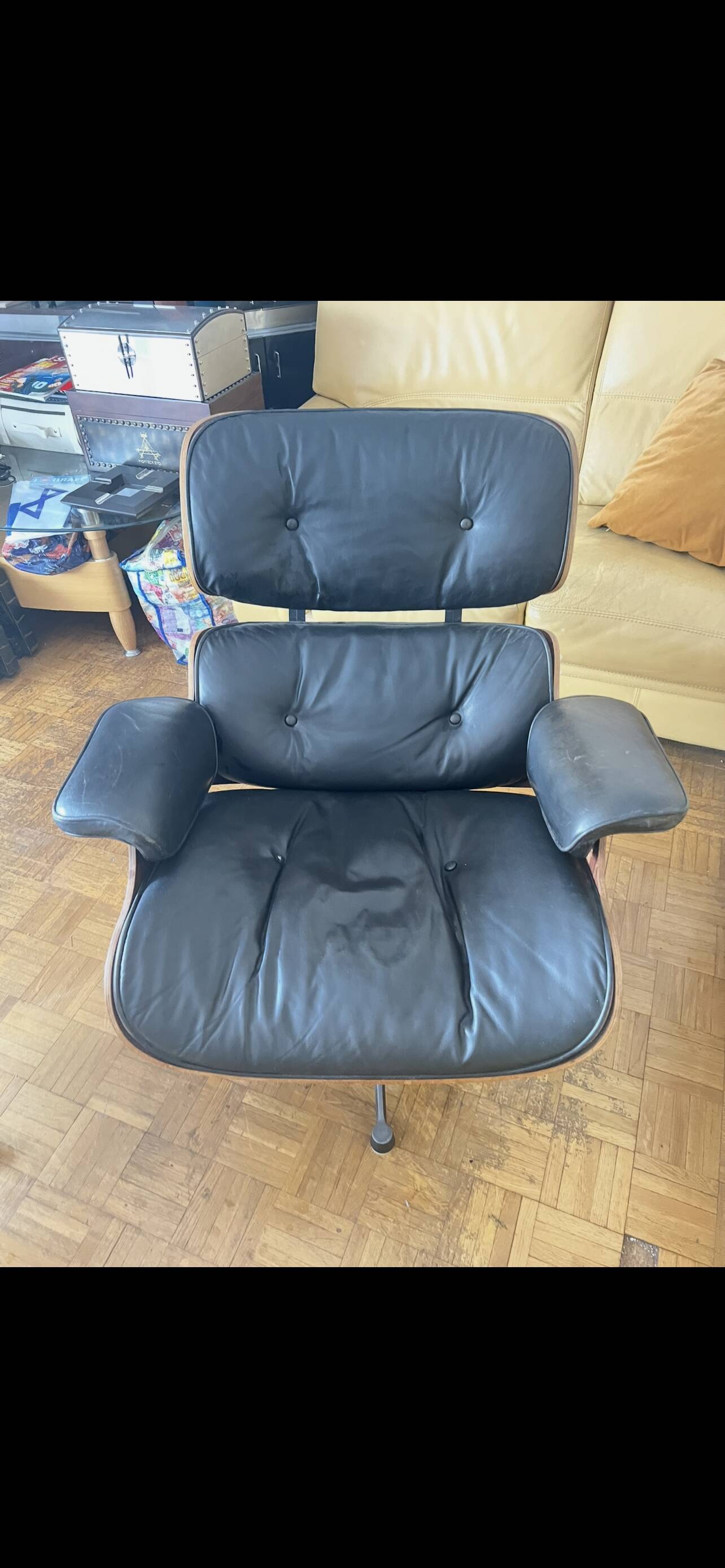 Lounge chair et ottoman Herman Miller
