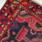 Tapis persan Hamadan antique des années 1930 160 cm x 241 cm