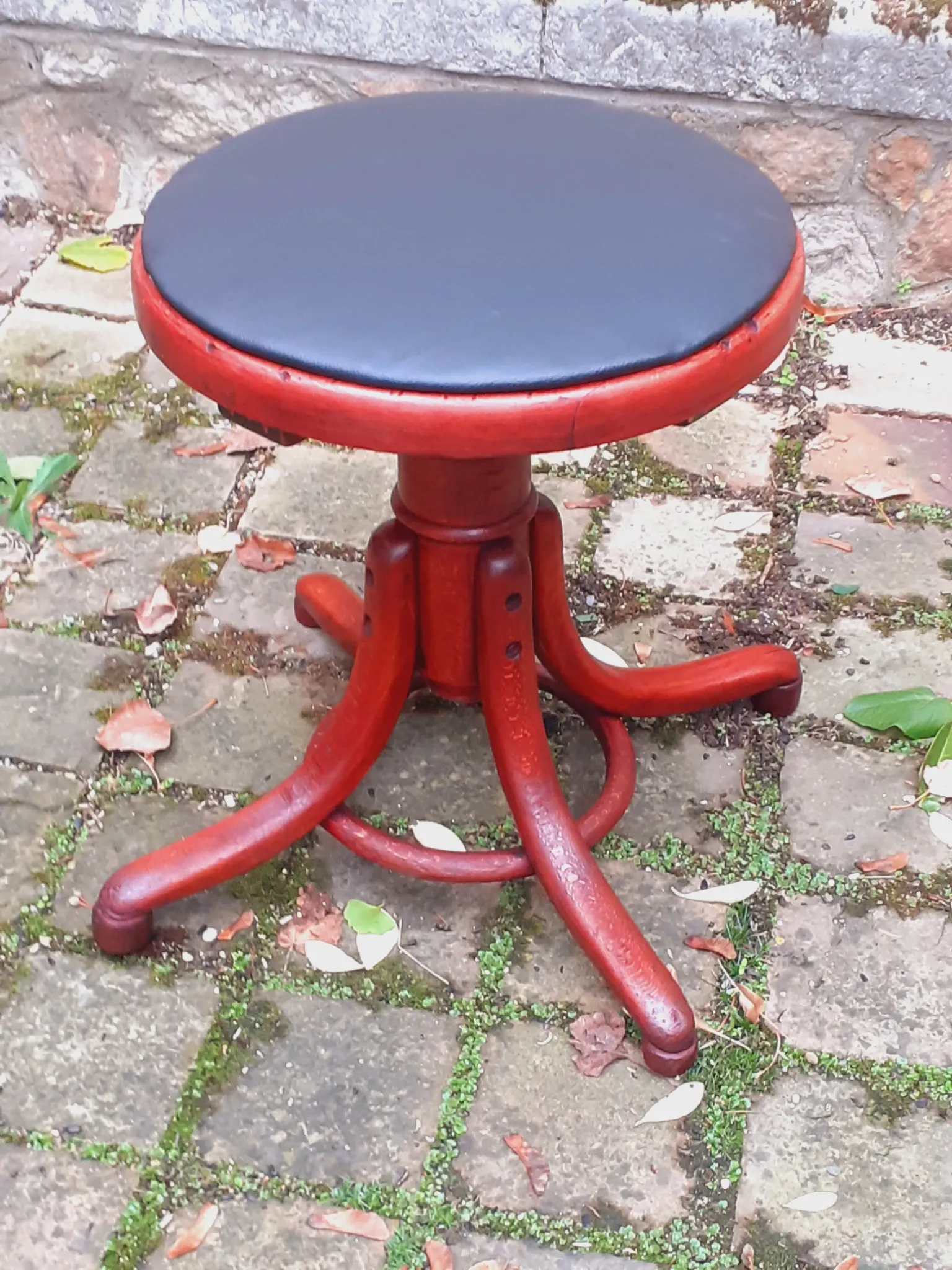 Swivel stool Thonet late 19th century