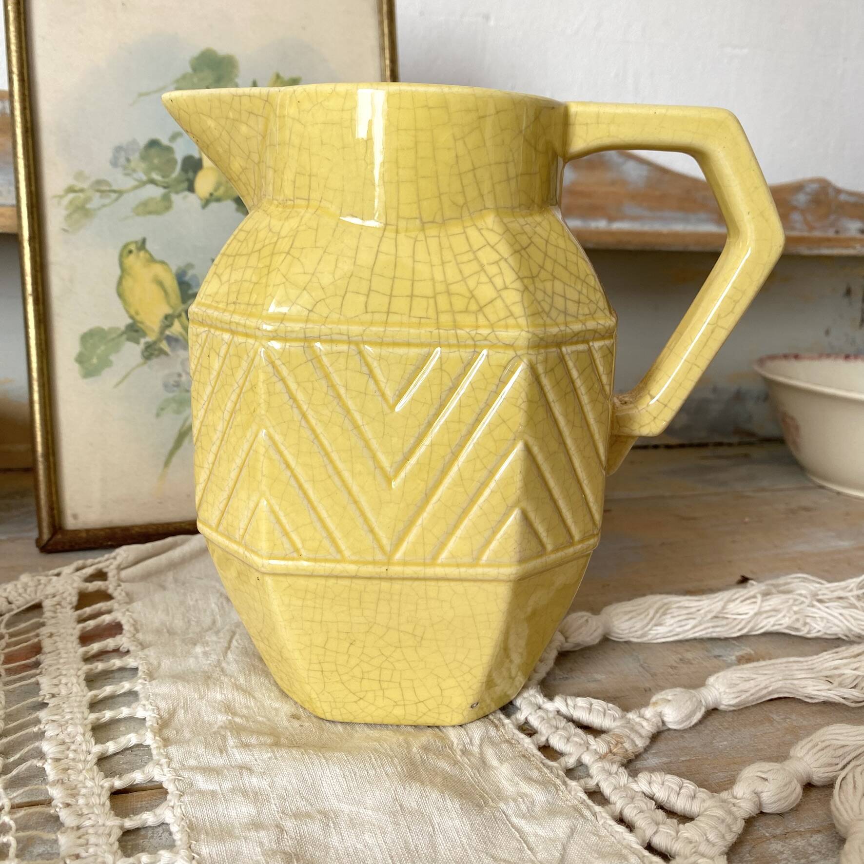Antique Art Deco jug