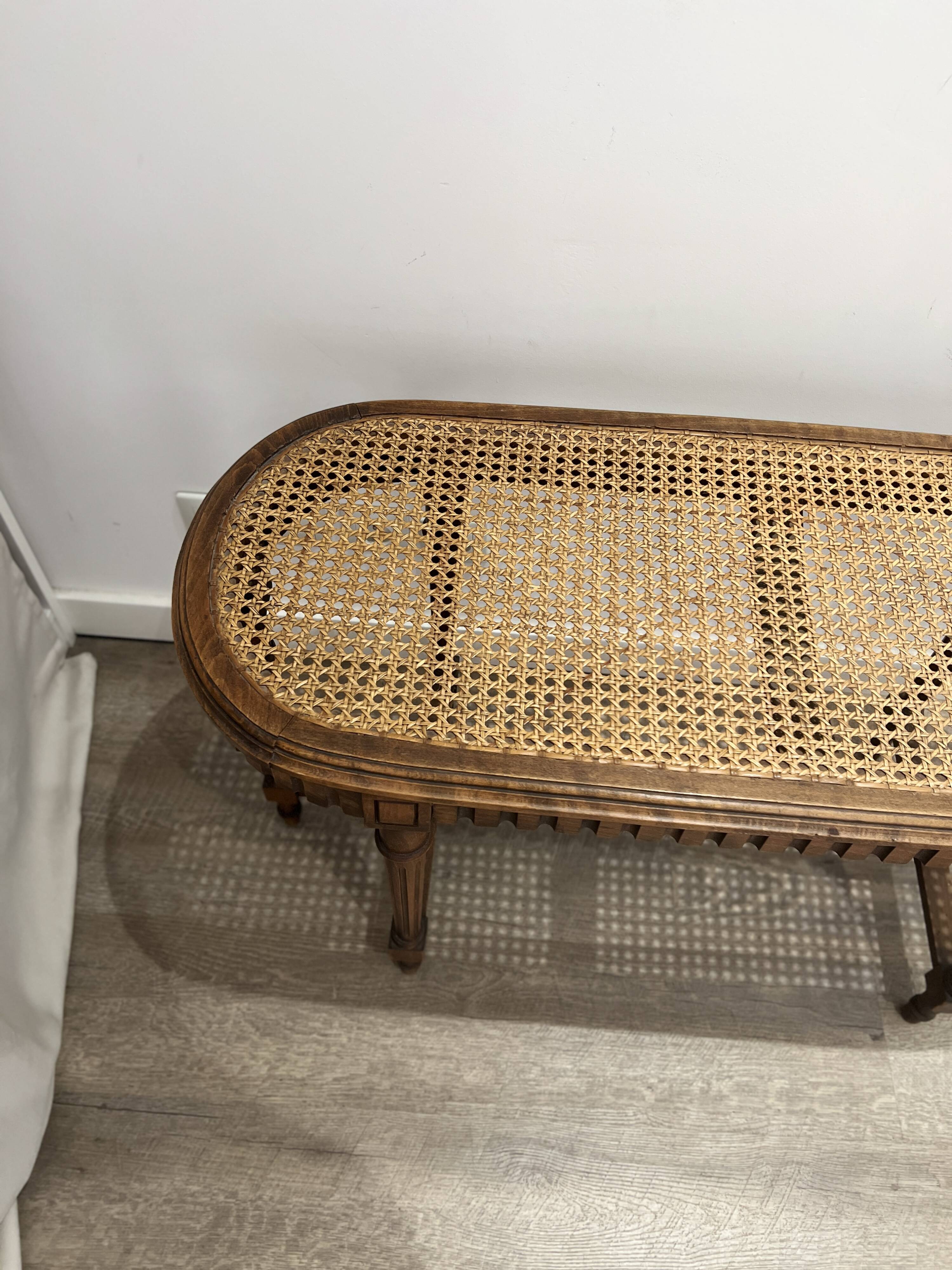 Louis XVI piano stool