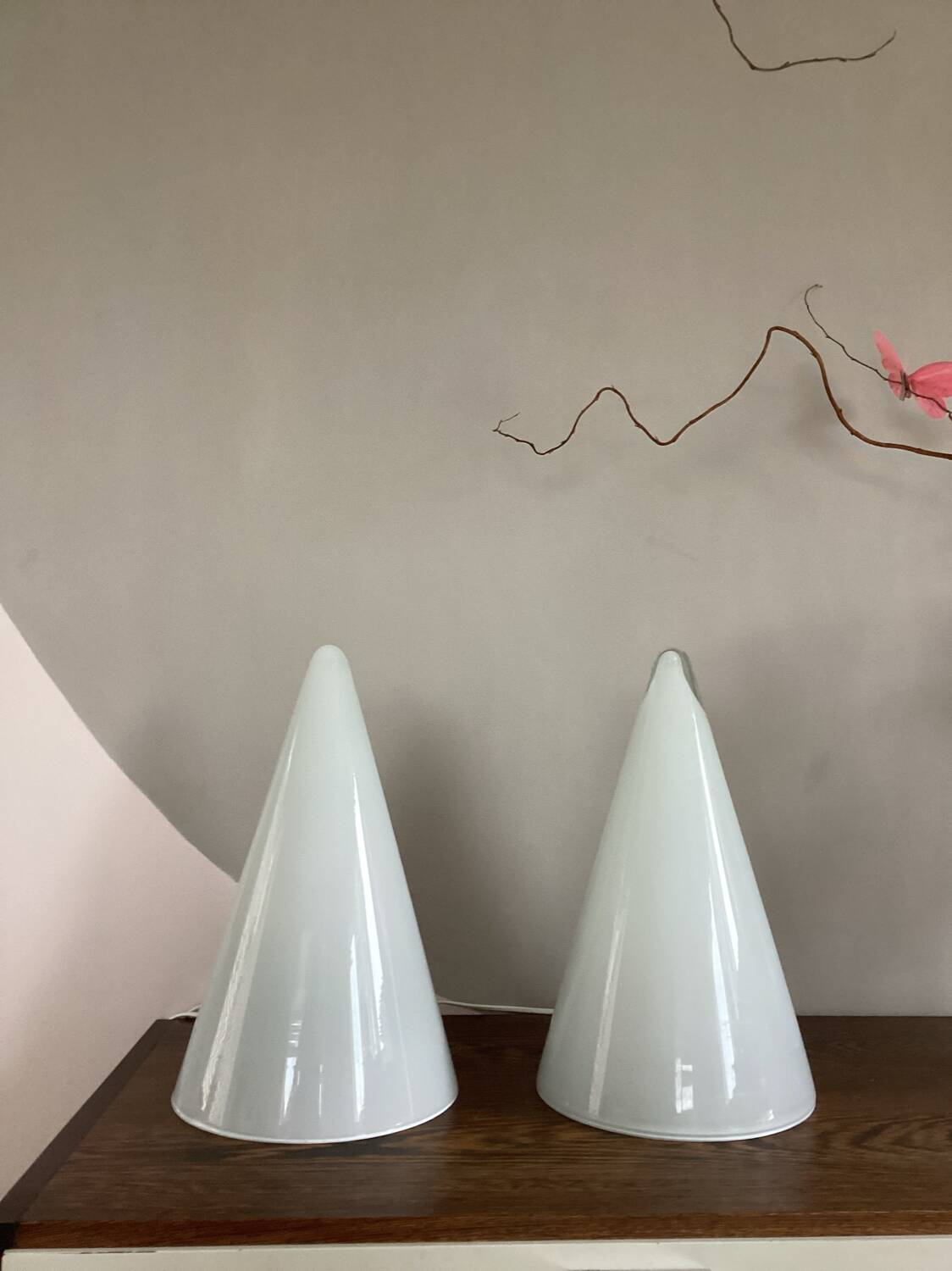 2 x SCE lamps Teepee France light