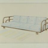 Lajos Kozma, important Art Deco  armchairs by Budapest Werkstatte, 1930s