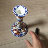 Gien ceramic candle holder