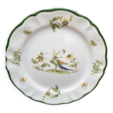 Decorative plate in the Moustier style