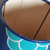 Seventies wooden lamp