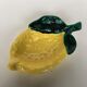 Vide poche citron en barbotine