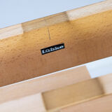 Extendable wooden dining table, manufactured by Lübke, Germany