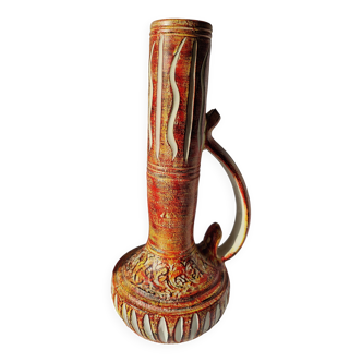 Grand vase aiguière céramique espagnole Oniria années 60