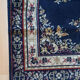 Oriental Persian carpet midnight blue 170x120cm