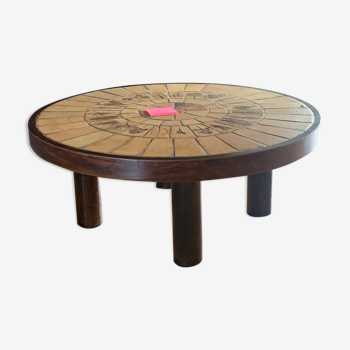 Coffee table TD 10 Roger Capron