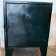 Small dark green industrial furniture