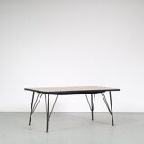 Adjustable dining/coffee table by Rudolf Wolf for Elsrijk, Netherlands1950