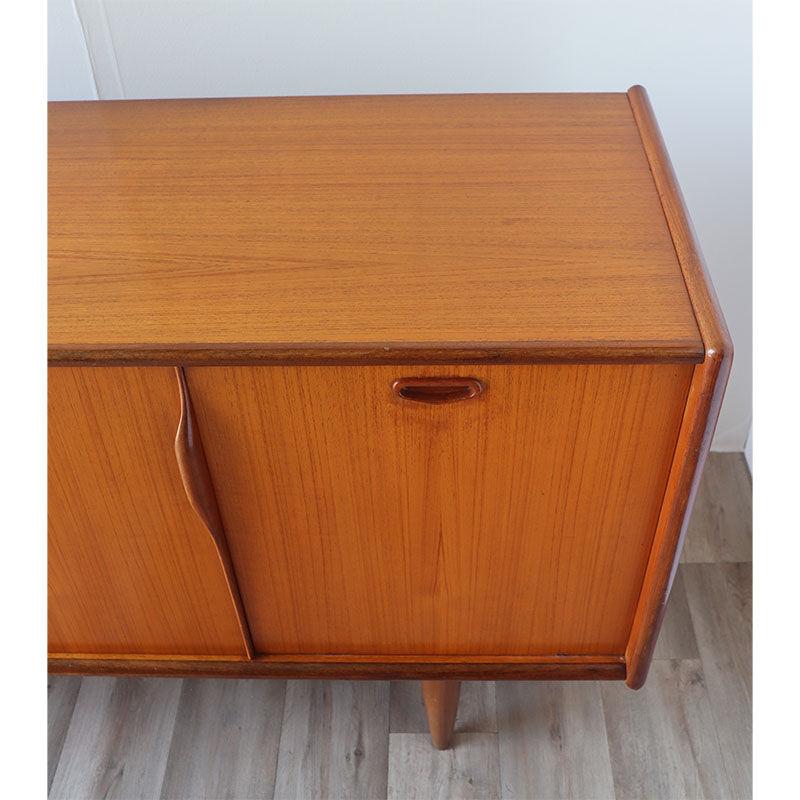 Scandinavian teak row circa 1960