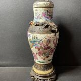 Vase couvert – Chine (Nankin) - XIXème