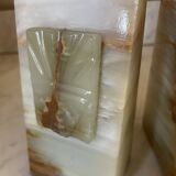 pair of Art Deco onyx bookends
