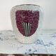 Art Deco vase, Jean Luce for Longwy, crackled glazed earthenware, 1930