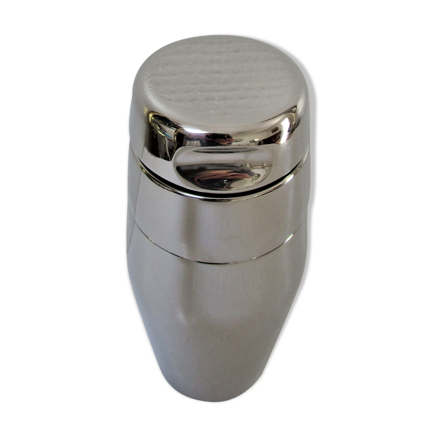 Alessi bar shaker design Mazzeri Massoni vintage stainless steel shiny