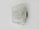 Wall lamp or ceiling light in glass and metal from the 50s and 60s.