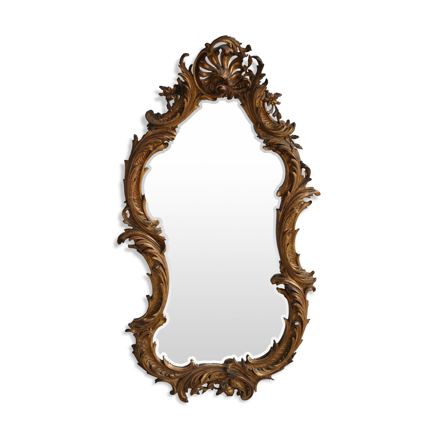 Golden stucco mirror time rockery nineteenth 110 cm