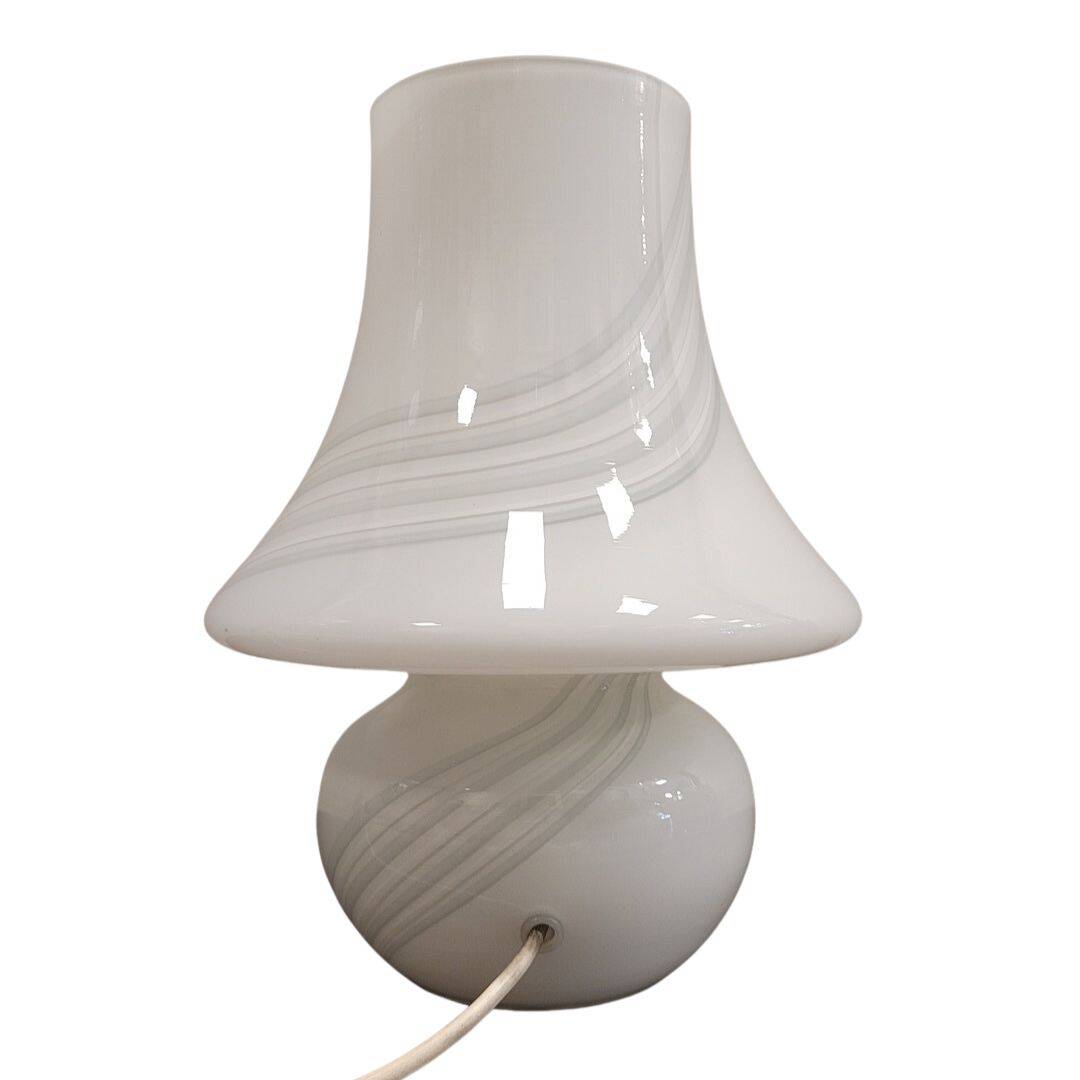 “Mushroom” mesa lamp, murano crystal, Mid-century, 70’s – Italia
