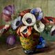 Nature morte aux anémones, signée début XX siècle