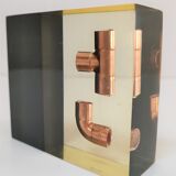 Lighter resin inclusions design 70s