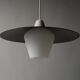 Modern Mid-Century Pendant Lamp Flying Saucer, Space Age Design from the 1960s