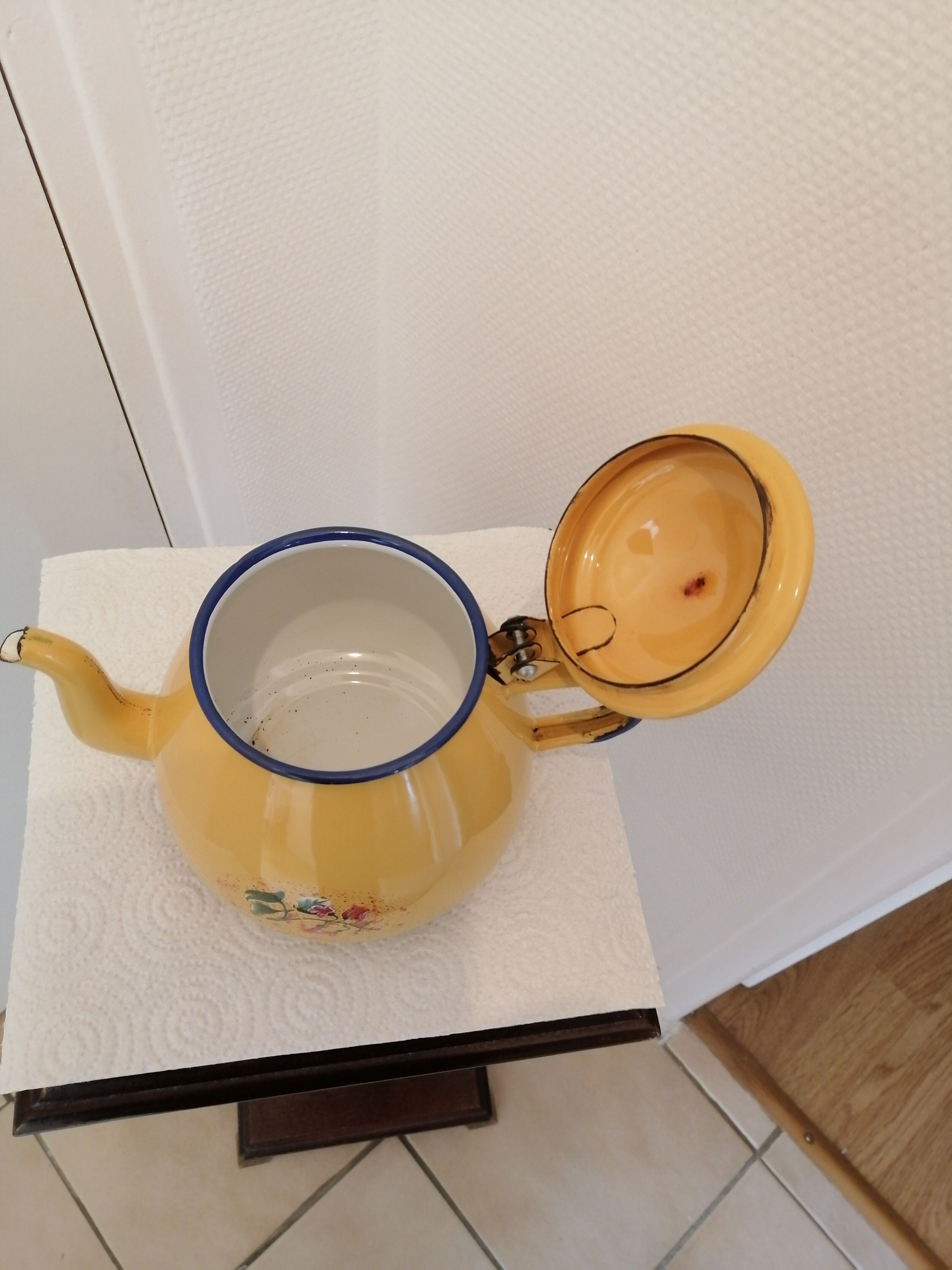 Tea pot in email