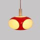 Space age bug eye UFO lamp *** Massive Belgium *** rare / white colour ***