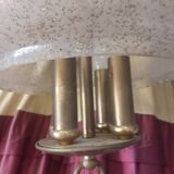 Lustre vintage en verre granité