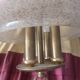 Vintage chandelier in granite glass