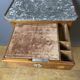 Louis XV period bedside table in cherry wood