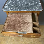 Louis XV period bedside table in cherry wood