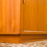 Vintage Teak Shoe Sideboard from CFC Silkeborg, 1970s