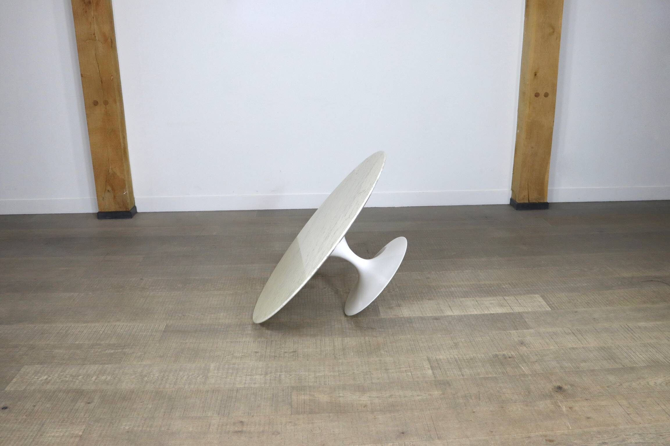Vintage Marble Tulip Coffee Table By Eero Saarinen For Knoll, 1970s