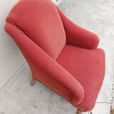 Napoleon III style toad armchair